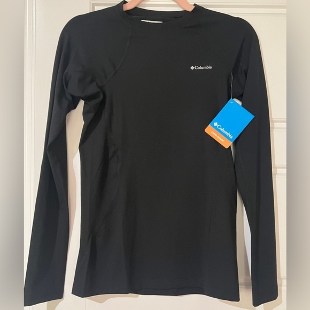 NWT • Columbia Women's Midweight Long Sleeve Baselayer Shirt •Omni Shade • SMALL